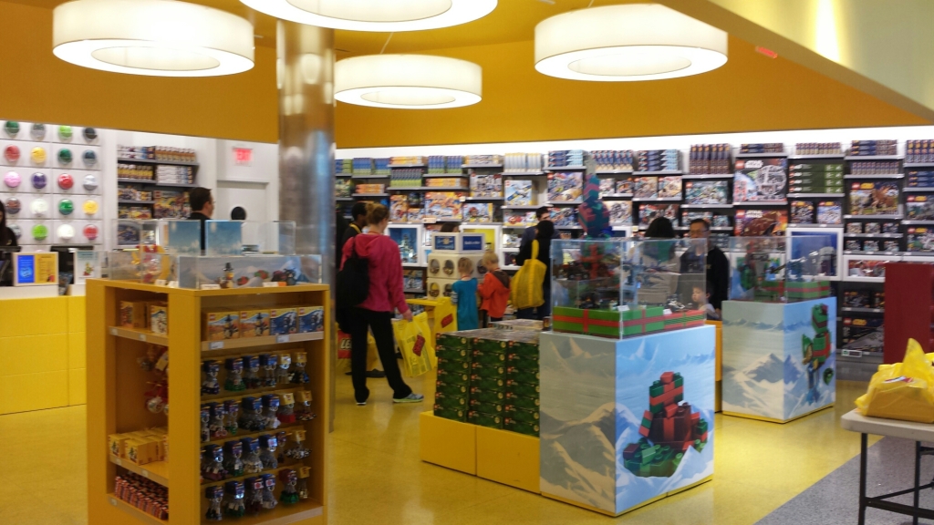 VIPS shopping at 2014 LEGO VIP Shopping Event 