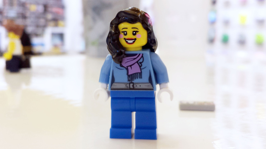 LEGO Female Minifigure with Rosy Cheeks