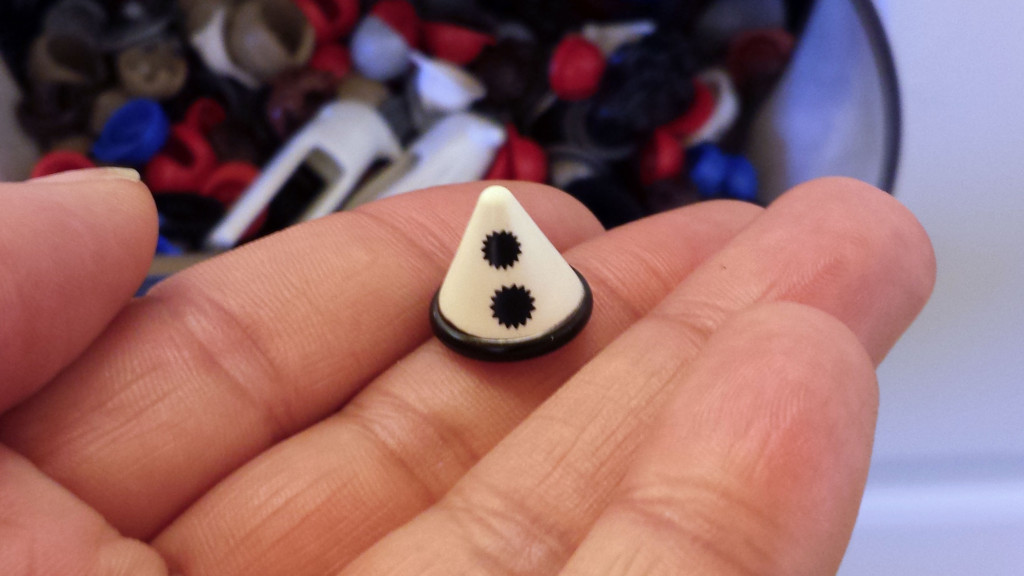 LEGO Minifigure  Sad Clown Hat