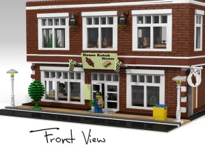LEGO Doner Kebab House / Restaurant