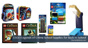LEGO Legends of Chima School Supplies for Back To School