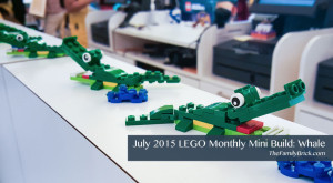 LEGO Pick-a-Models on Pick-a-Brick Wall July 2015