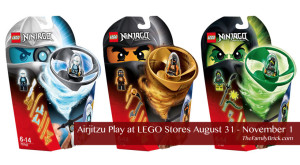 Airjitzu Play at LEGO Stores August 31 – November 1