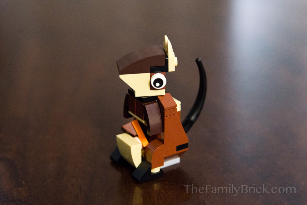 August 2015 LEGO Monthly Mini Build Kangaroo