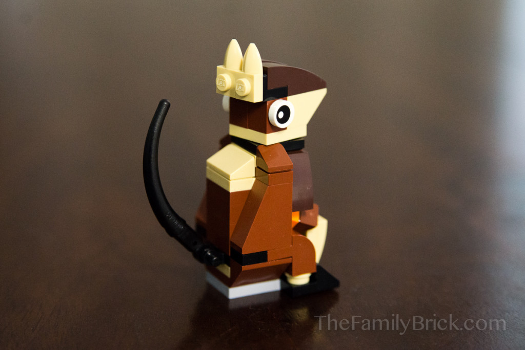 August 2015 LEGO Monthly Mini Build Kangaroo