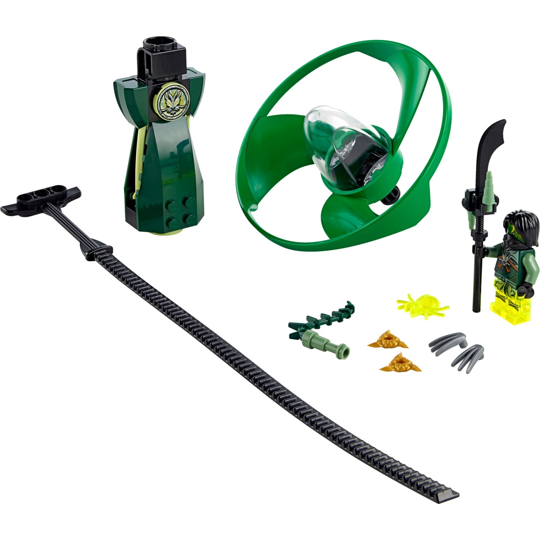 LEGO Ninjago Airjitzu Moro Flieger breakdown