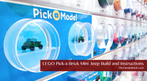 LEGO Pick-a-Brick Mini Jeep Build and Instructions