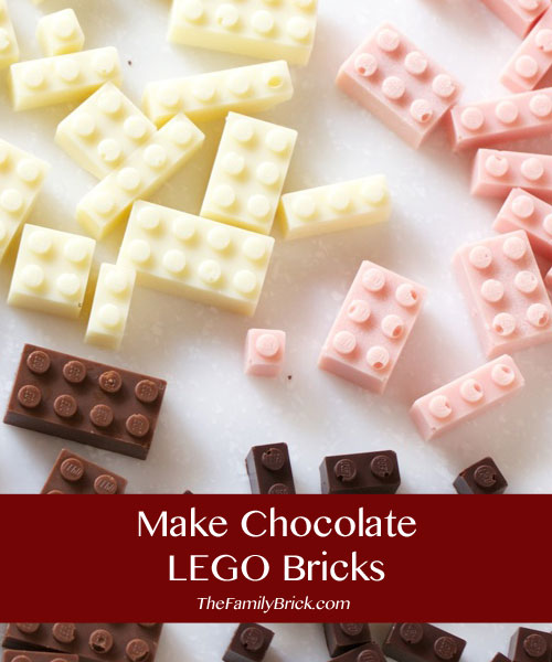 Learn how to make chocolate LEGO bricks!