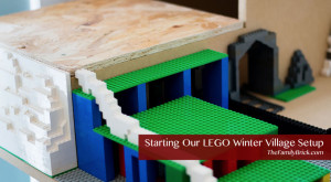 Starting our LEGO Winter Village Setup