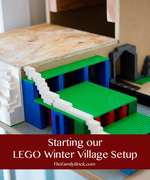 Starting Our LEGO Winter Village Setup