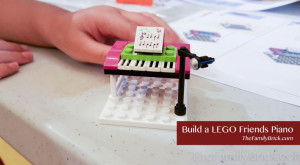 Build a LEGO Friends Piano