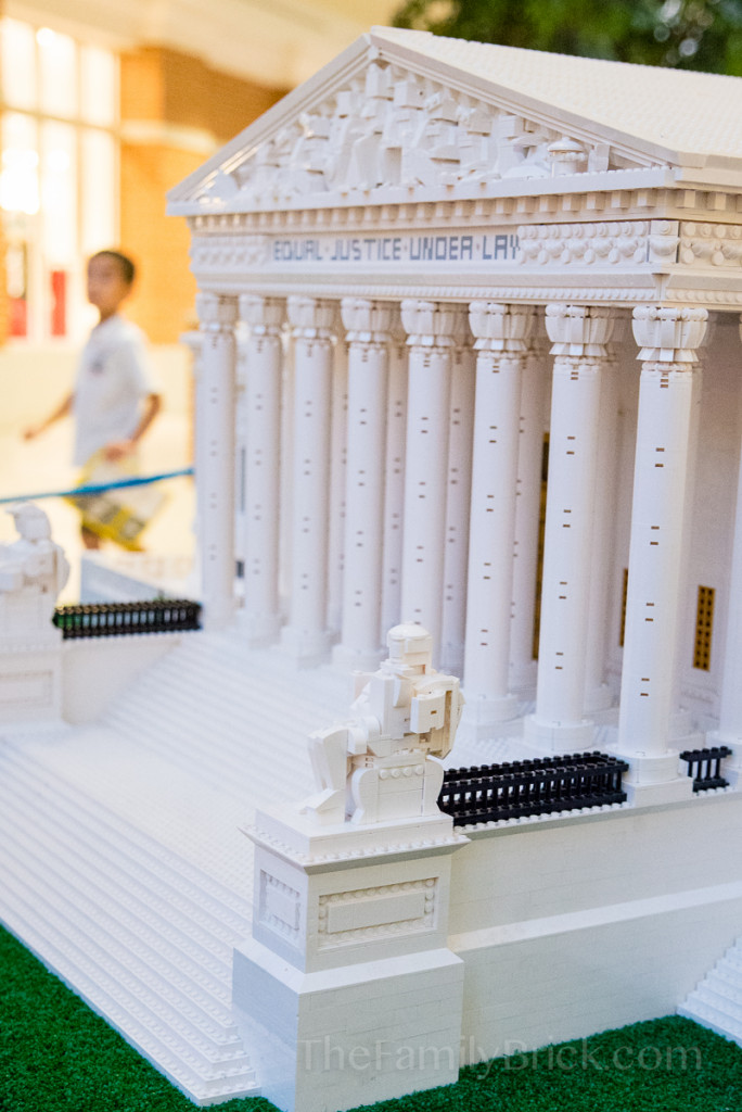 The U.S. Supreme Court Building - LEGO Americana Roadshow