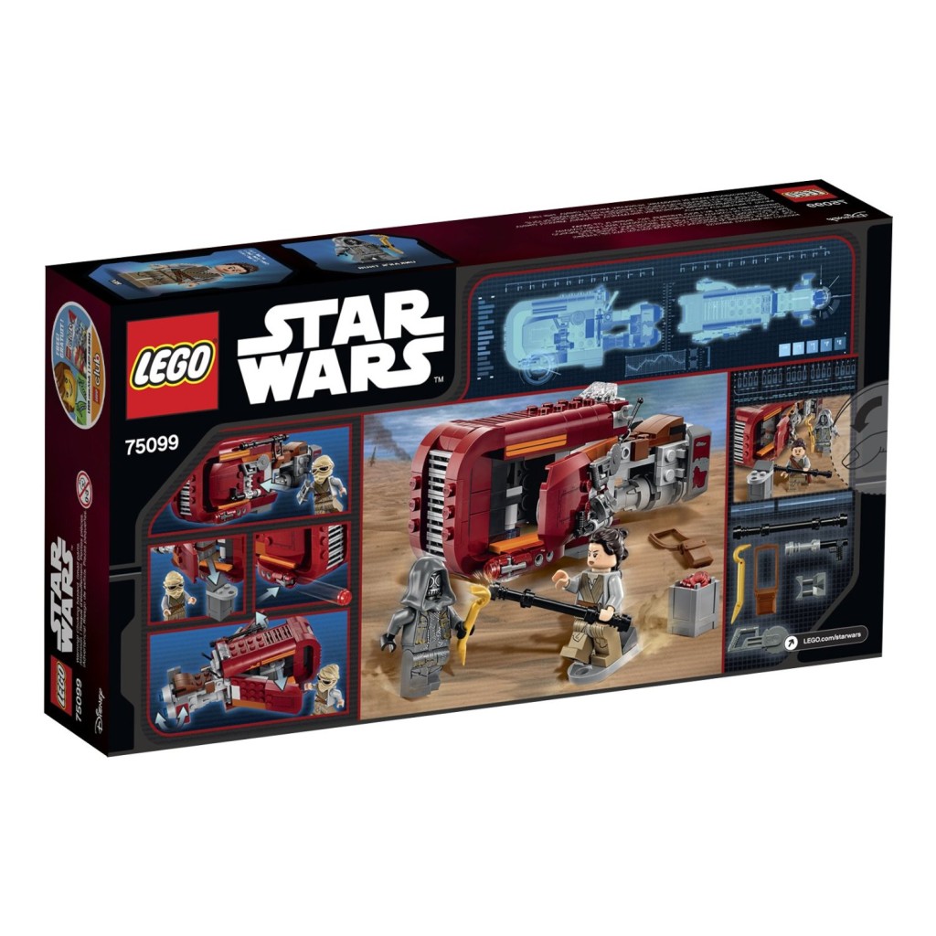 LEGO Star Wars Rey's Speeder 75099