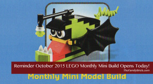 Reminder October 2015 LEGO Monthly Mini Build Registration Opens Today!