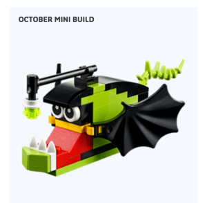 October 2015 LEGO Monthly Mini Build Angler Fish