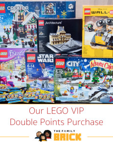 Our LEGO VIP Double Points Purchase