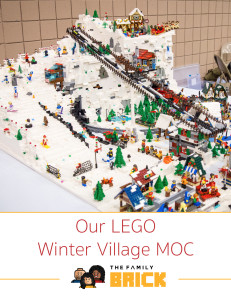 Our LEGO Winter Village MOC