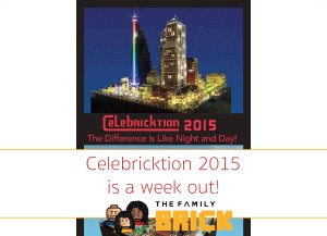 Celebricktion 2015 is a week out!