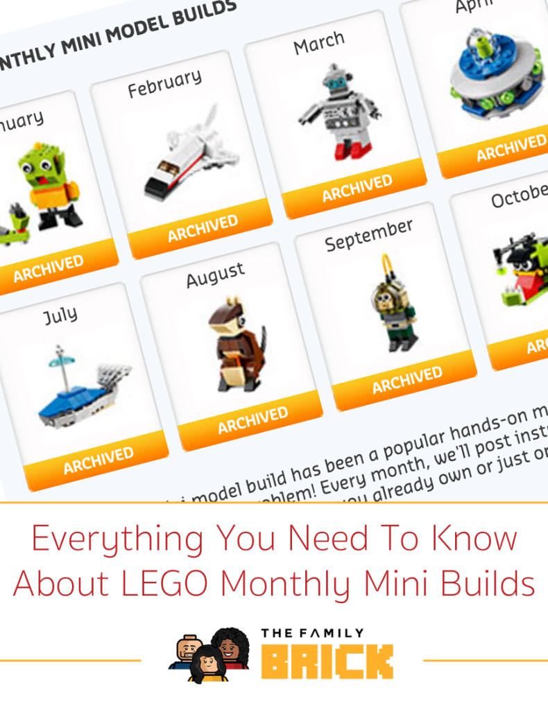 Everything You Need To Know About LEGO Monthly Mini Builds