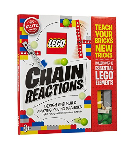 Klutz LEGO Chain Reactions Craft Kit Book