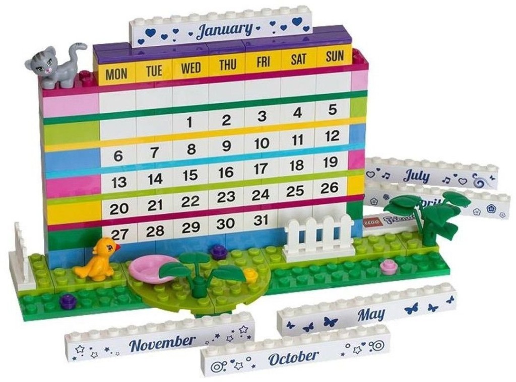 LEGO Friends Brick Calendar
