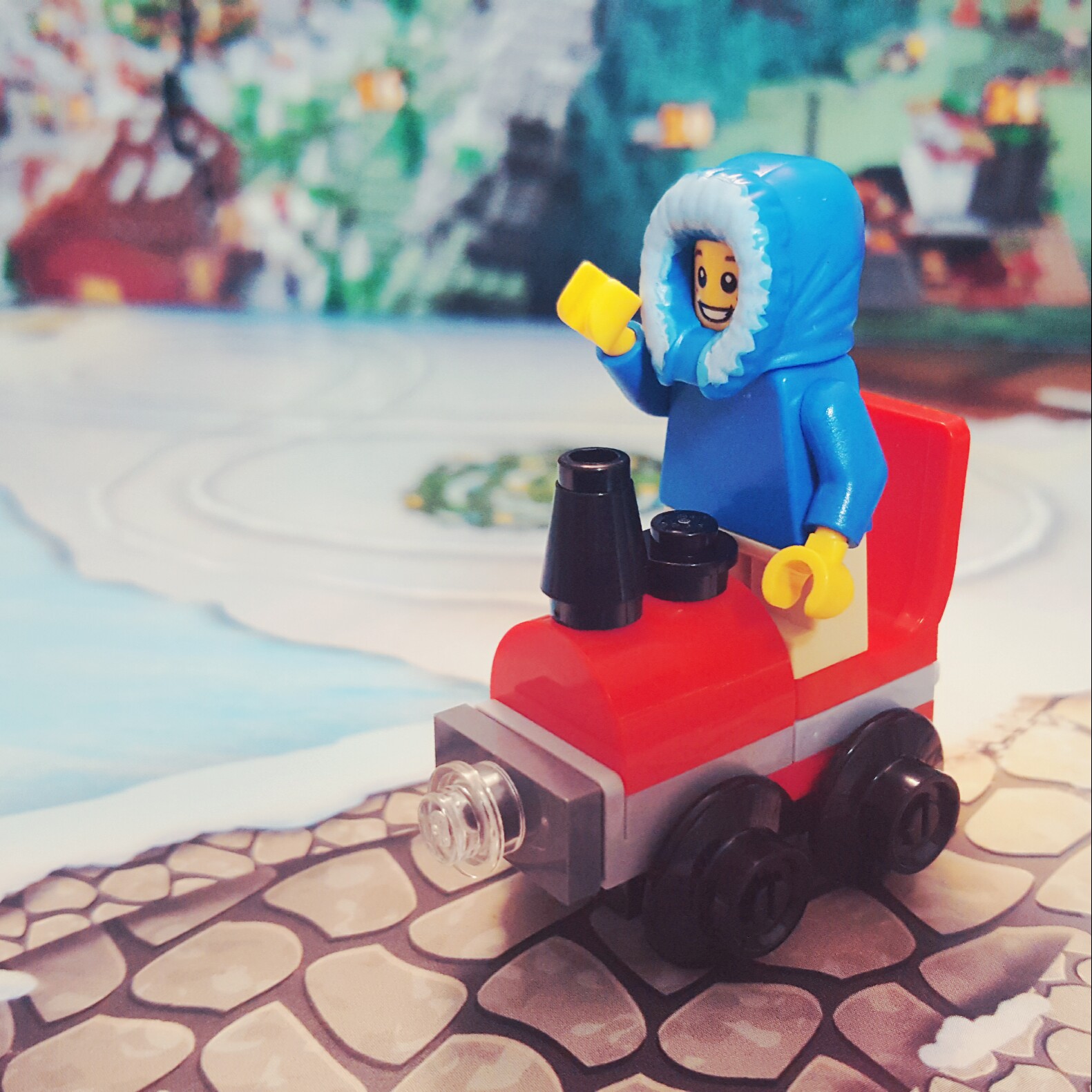 "Choo! Choo!" - Day 14 Train Locomotive from LEGO City Advent Calendar