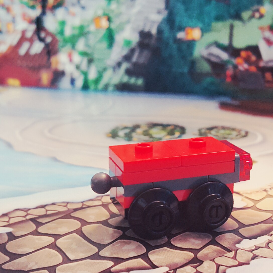 Day 15 Cargo Car from LEGO City Advent Calendar