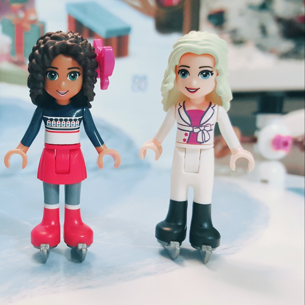 "Wanna skate?" - Day 5 Liza Minifigure from LEGO Friends Advent Calendar