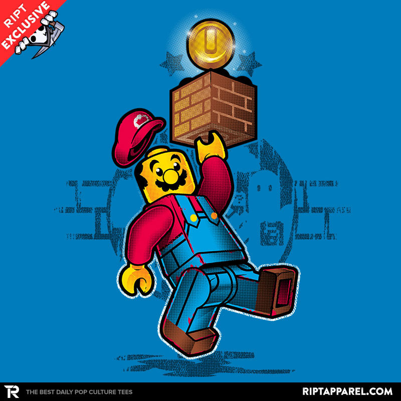 LEGO Super Brick Bros Tshirt Today on RIPT Apparel