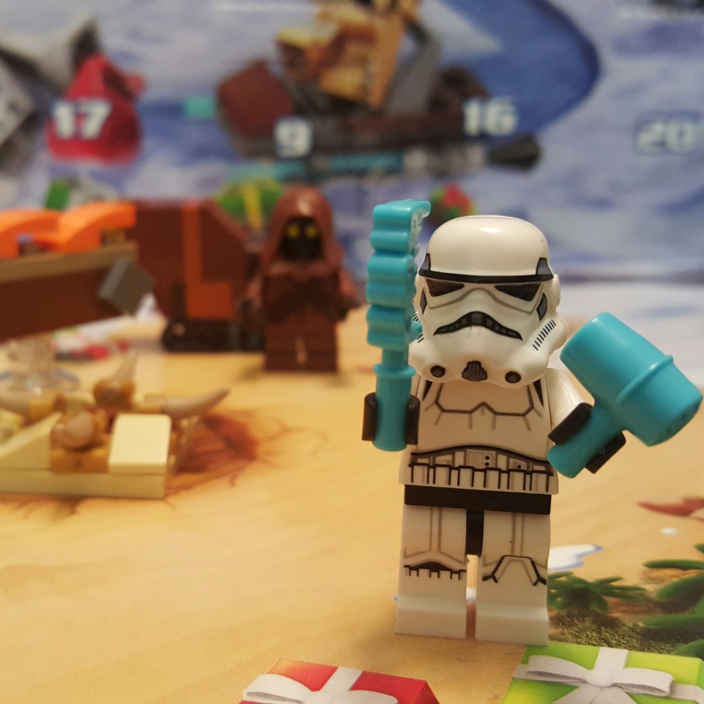 Day 10 Stormtrooper from LEGO Star Wars Advent Calendar