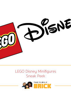 LEGO Disney Minifigures Sneak Peek