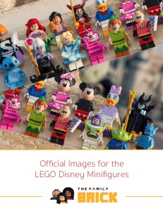 Official Images for the LEGO Disney Minifigures