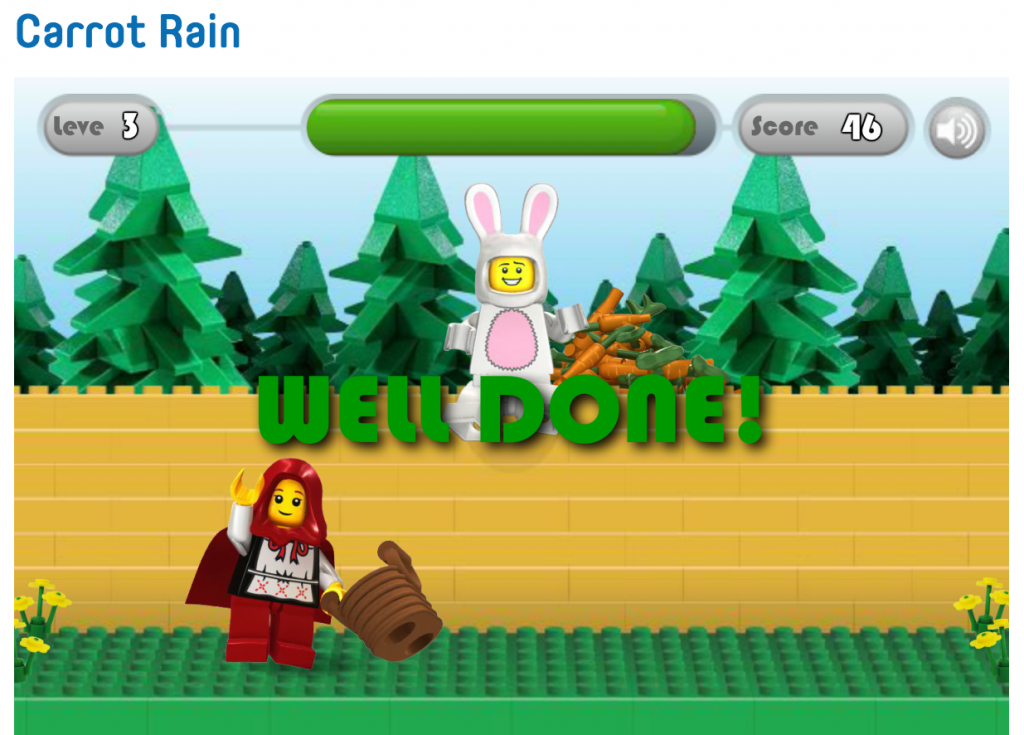 LEGO Minifigures Carrot Rain