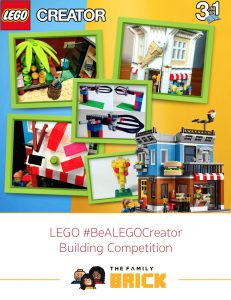LEGO BeALEGOCreator Building Competition