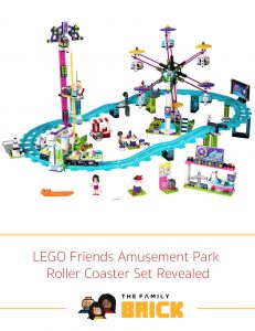LEGO Friends Amusement Park Roller Coaster Set Revealed