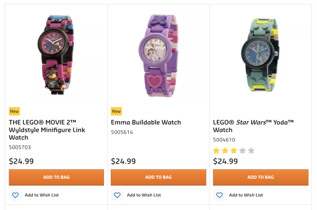 LEGO Watches