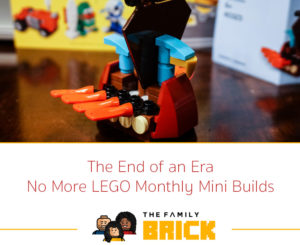 The End of an Era – No More LEGO Monthly Mini Builds