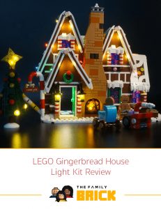 LEGO Gingerbread House Light Kit Review