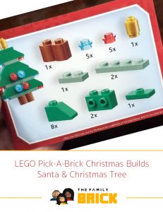 LEGO Pick-A-Brick Christmas Builds – Santa & Christmas Tree