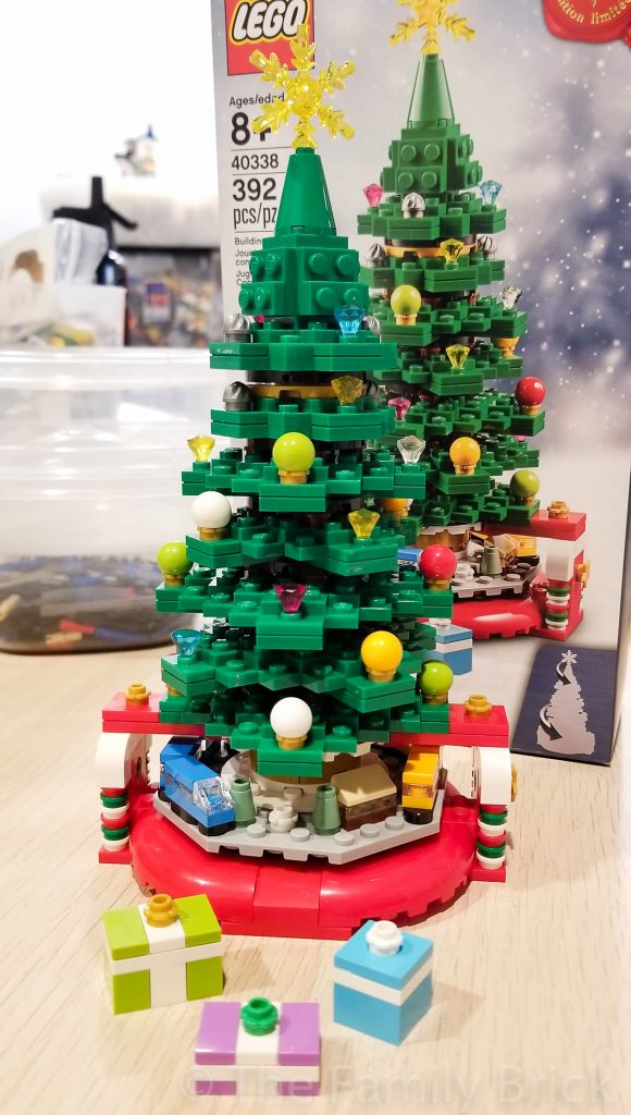 LEGO Christmas Tree Fully Built
