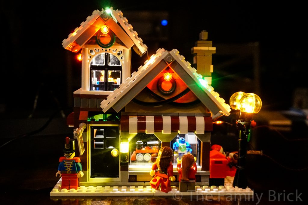 LEGO Winter Toy Shop Light Kit - Front