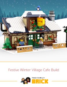 Festive Winter Village Cafe Build