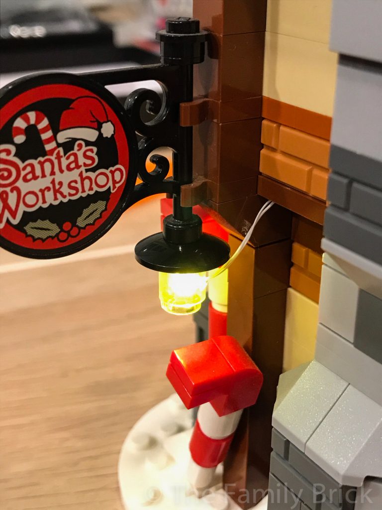 LEGO Santa's Workshop light kit - starting the integration