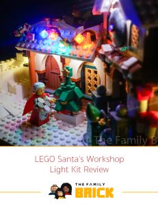 LEGO Santa’s Workshop Light Kit Review