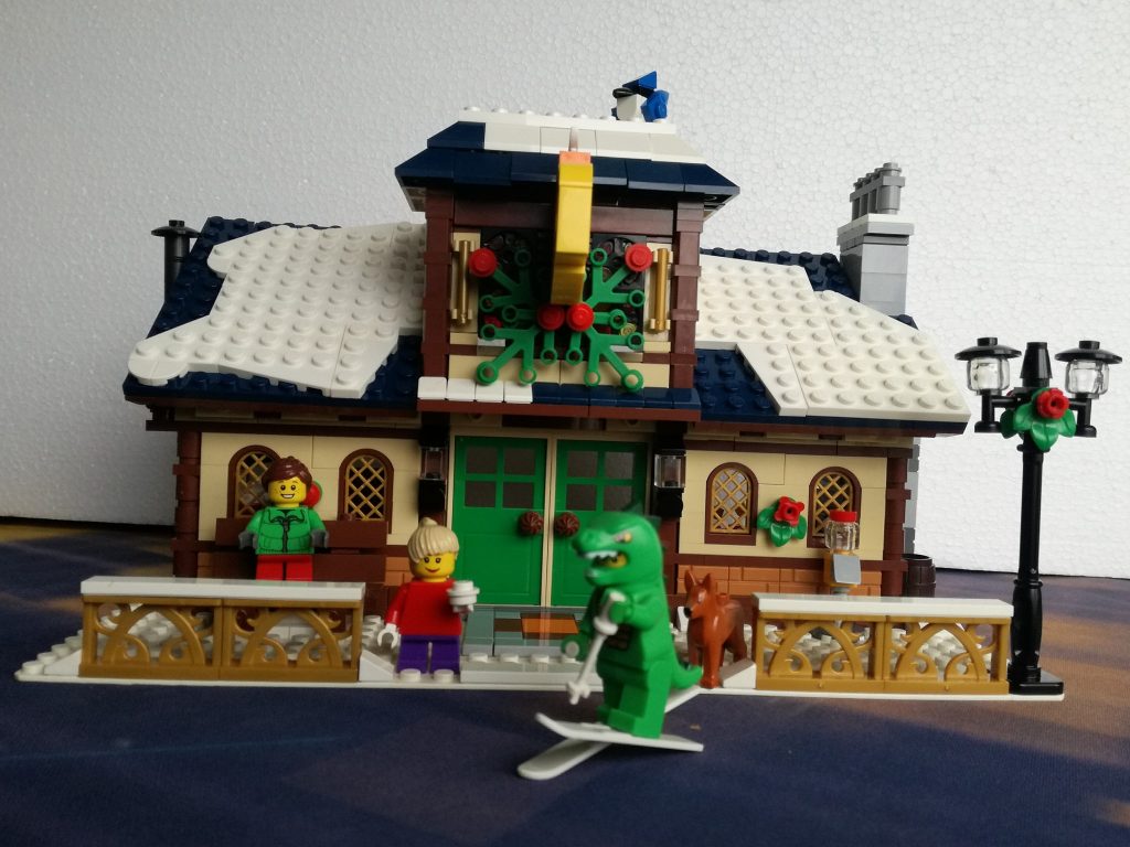 Winter Village Cafe Build bricked by Jorge Reis