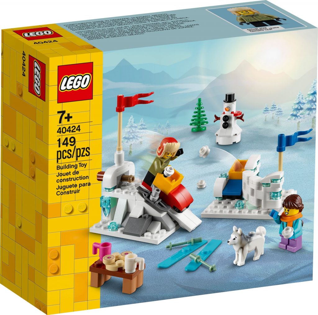 2020 LEGO Winter Holiday Themed Sets - LEGO Winter Snowball Fight (40424)
