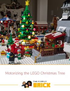 Motorizing the LEGO Christmas Tree