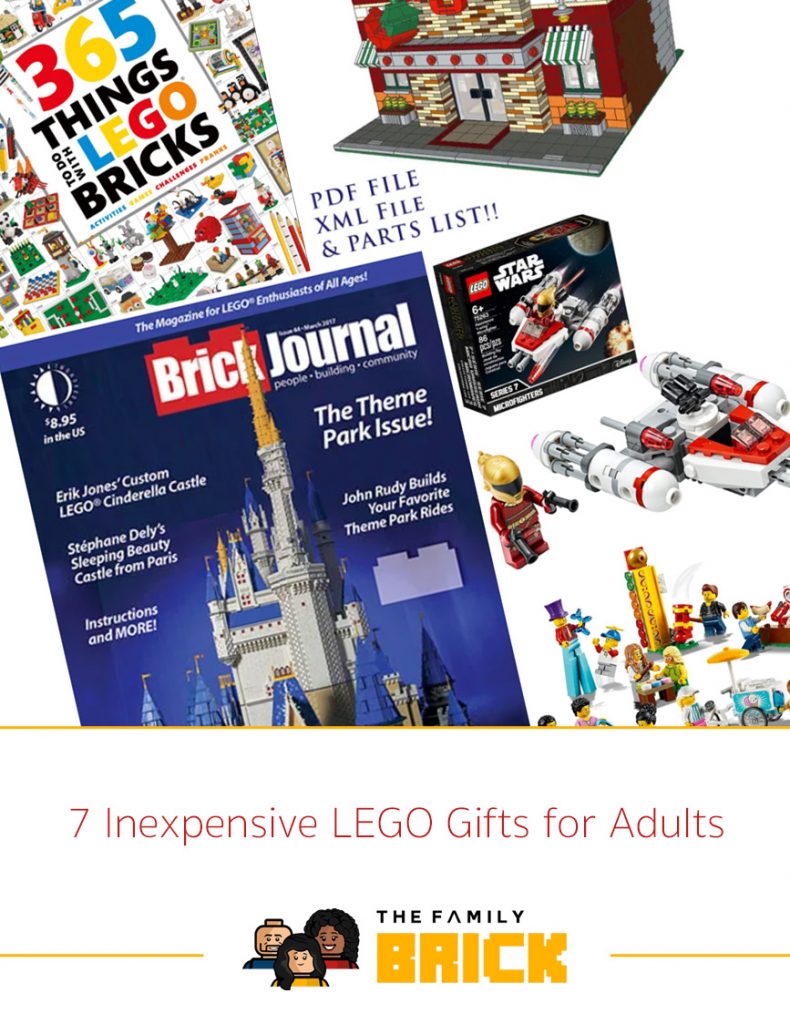 7 Inexpensive LEGO Gifts For Adults