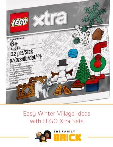 Easy Winter Village Ideas with LEGO Xtra Sets