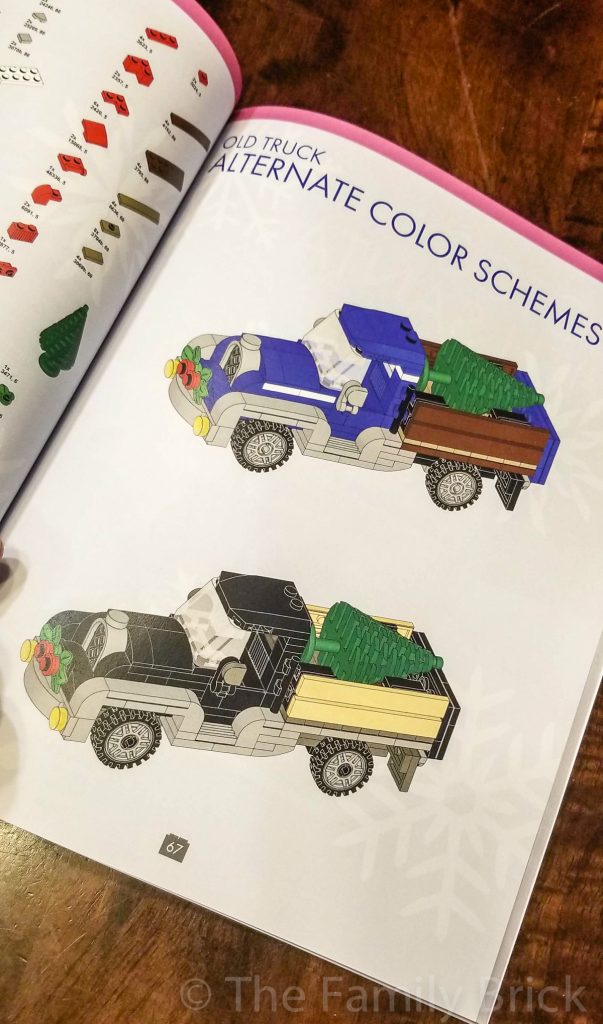 Expanding The LEGO Winter Village Book - Alternate Color Schemes